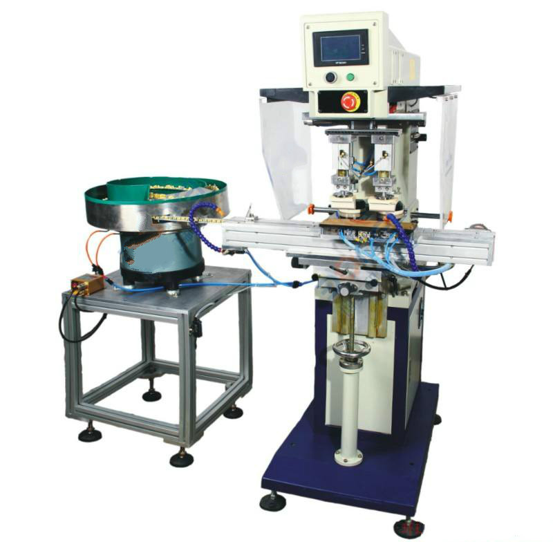 全自動(dòng)開(kāi)關(guān)按鈕USB接頭震動(dòng)盤移印機(jī)